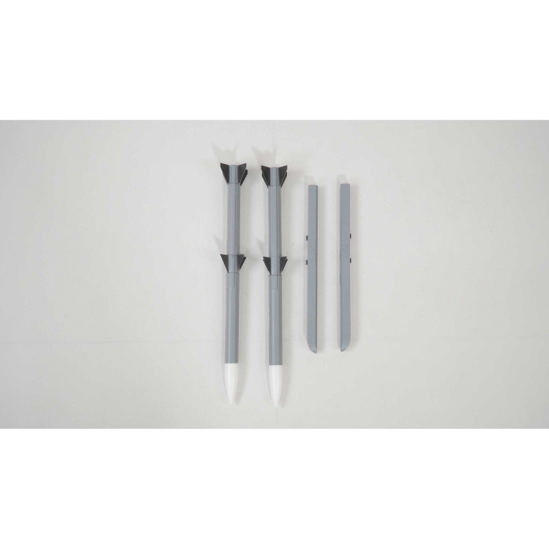 Wing Tip Missiles: F-16 Falcon-Gray 80mm EDF E-Flite - FLASH RC