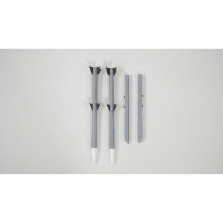 Wing Tip Missiles: F-16 Falcon-Gray 80mm EDF E-Flite - FLASH RC