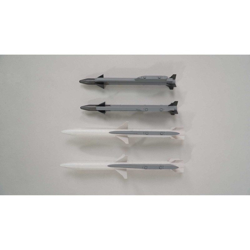Under Wing Missiles: F-16 Falcon-Gray 80mm EDF E-Flite - FLASH RC