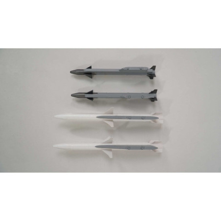Under Wing Missiles: F-16 Falcon-Gray 80mm EDF E-Flite - FLASH RC