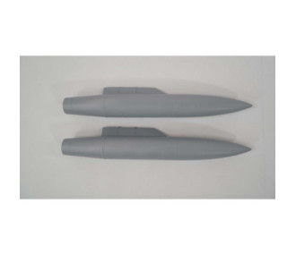 Dummy Wing Tanks: F-16 Falcon-Gray 80mm EDF E-Flite - FLASH RC