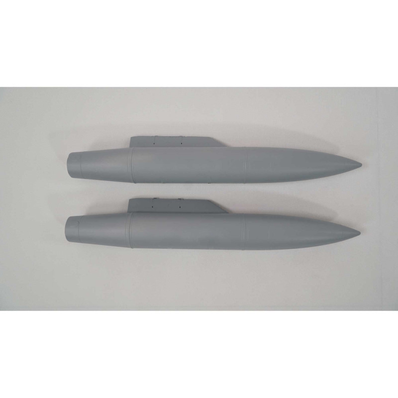 Dummy Wing Tanks: F-16 Falcon-Gray 80mm EDF E-Flite - FLASH RC