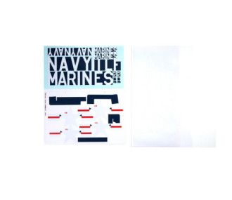 Decal Sheet F4U-4 Corsair 1.2m E-Flite - FLASH RC