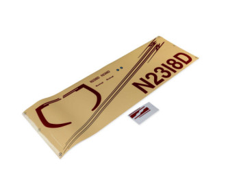 Decal Sheet: Beechcraft D18 E-Flite - FLASH RC