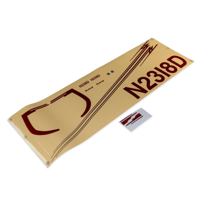 Decal Sheet: Beechcraft D18 E-Flite - FLASH RC