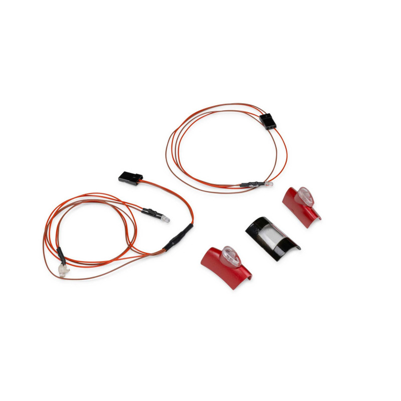 LED set and Lens Covers: Beechcraft D18 E-Flite - FLASH RC
