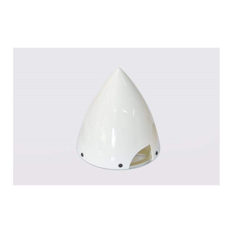 Scale Spinner White 115mm - FLASH RC