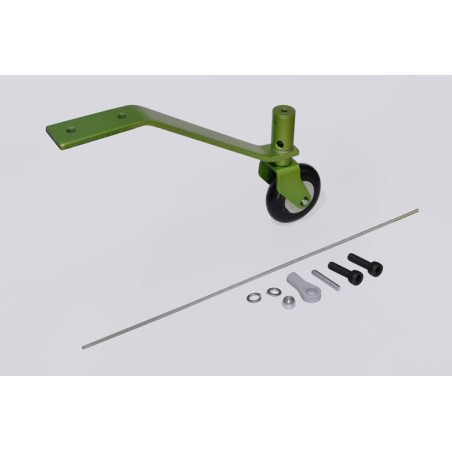 Alu. Set di ingranaggi di coda anodizzati fino a 120cc - FLASH RC