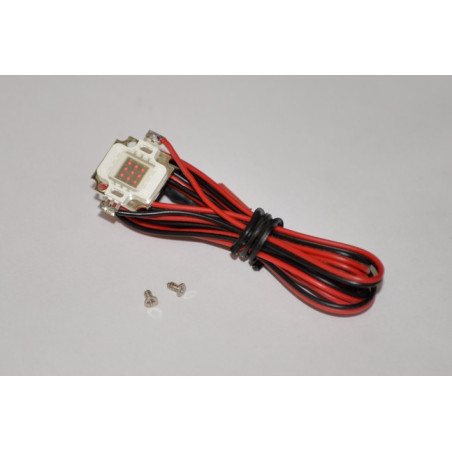 Luce alare di navigazione rossa - FLASH RC