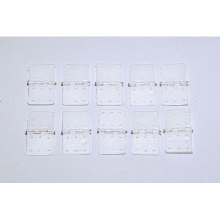 Bisagras de plástico (10pcs) - FLASH RC