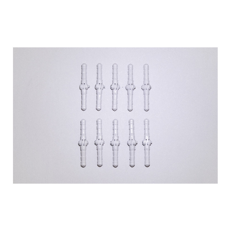 Plastic Pin Hinges M (10pcs) - FLASH RC