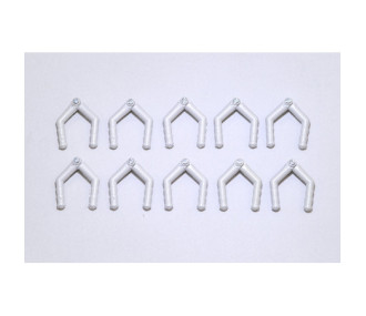 Plastic Flap Hinges (10pcs) - FLASH RC