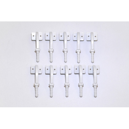 Plastic Pin Hinges (10pcs) - FLASH RC