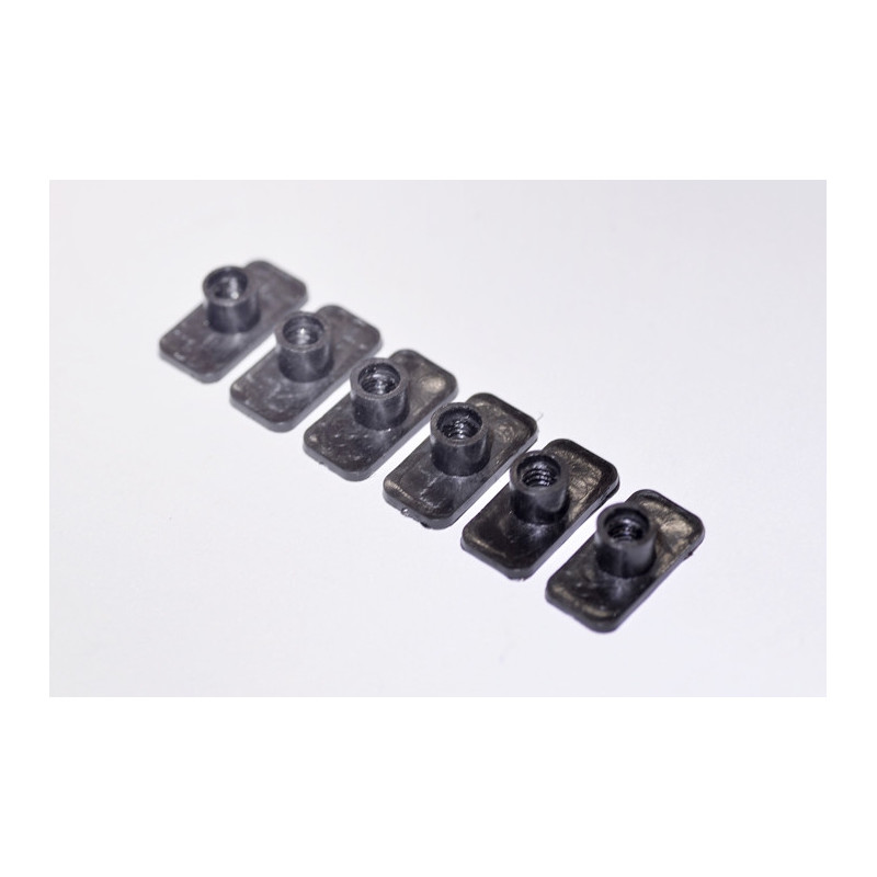 Plastic Nut 6mm (6 Stück) - FLASH RC