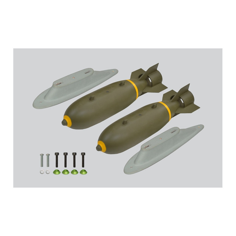 Plastic Bomb For P47 Thunderbolt Size 35-55cc - FLASH RC