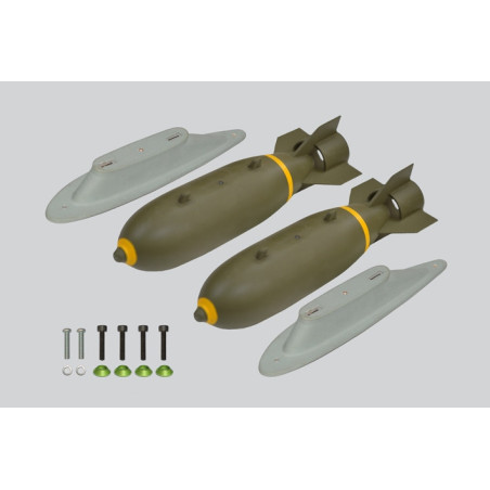 Plastic Bomb For P47 Thunderbolt Size 35-55cc - FLASH RC