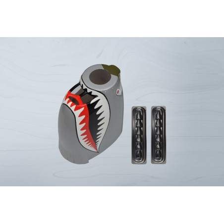 Cowling PH159-P40 Warhawk Size 30-50cc - FLASH RC