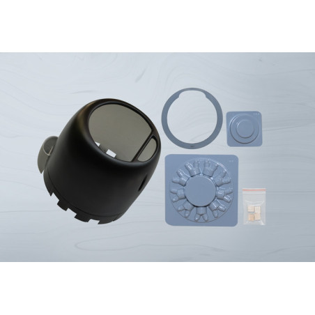 PH196-Zero A6M Cappuccio misura .120/20cc - FLASH RC