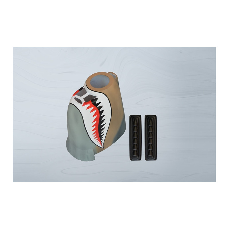 Abdeckhaube PH216-P40 Warhawk Größe 35-55cc - FLASH RC