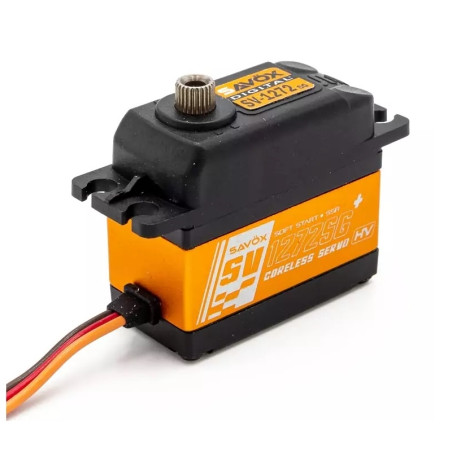 Servo numérique standard Savox SV-1272SG+ (63g, 35kg.cm, 0.10s/60°) - FLASH RC