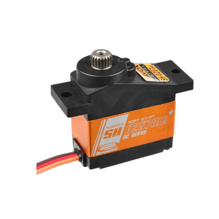 Micro digital servo Savox SH-0257MG+ (14g, 2.2kg.cm, 0.09s/60°) - FLASH RC