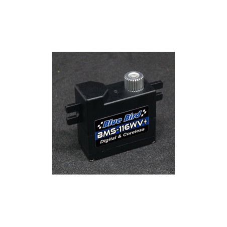 Servos - Blue Bird Servo BMS-116WV+ 6.5Kg.cm 0.07s 11.3g 10mm - FLASH RC
