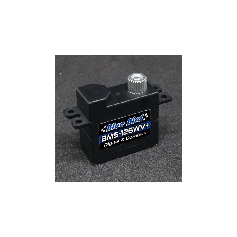 Servos - Blue Bird servo BMS-126WV+6.5Kg.cm 0.07s 11.3g 10mm - FLASH RC