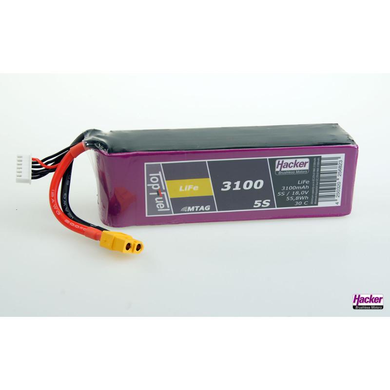 Batería Hacker LiFe 3100-5S MTAG