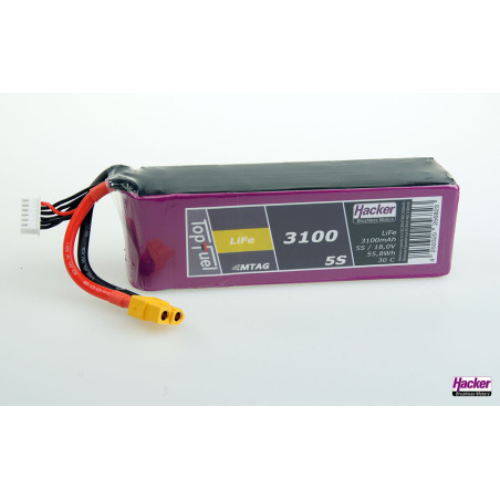 Batterie Hacker LiFe 3100-5S MTAG