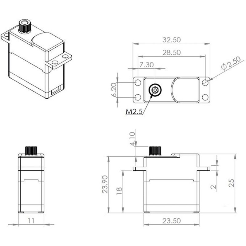 Digitales MKS-Servo HV6150H