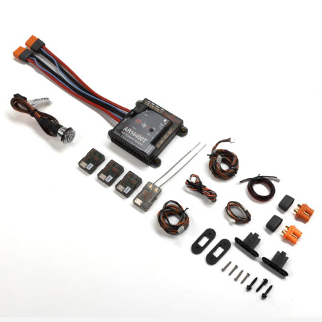 DSM2/DSMX 2.4Ghz SPEKTRUM - Spektrum AR14400T DSMX 14-Kanal Empfänger PowerSafe, Telemetry - FLASH RC
