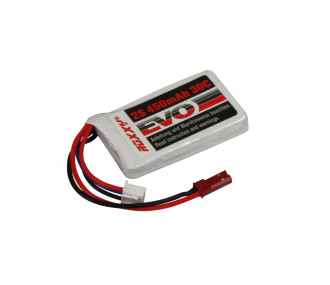 Accu Lipo ROXXY Evo 2s 450mAh 30c JST-BEC