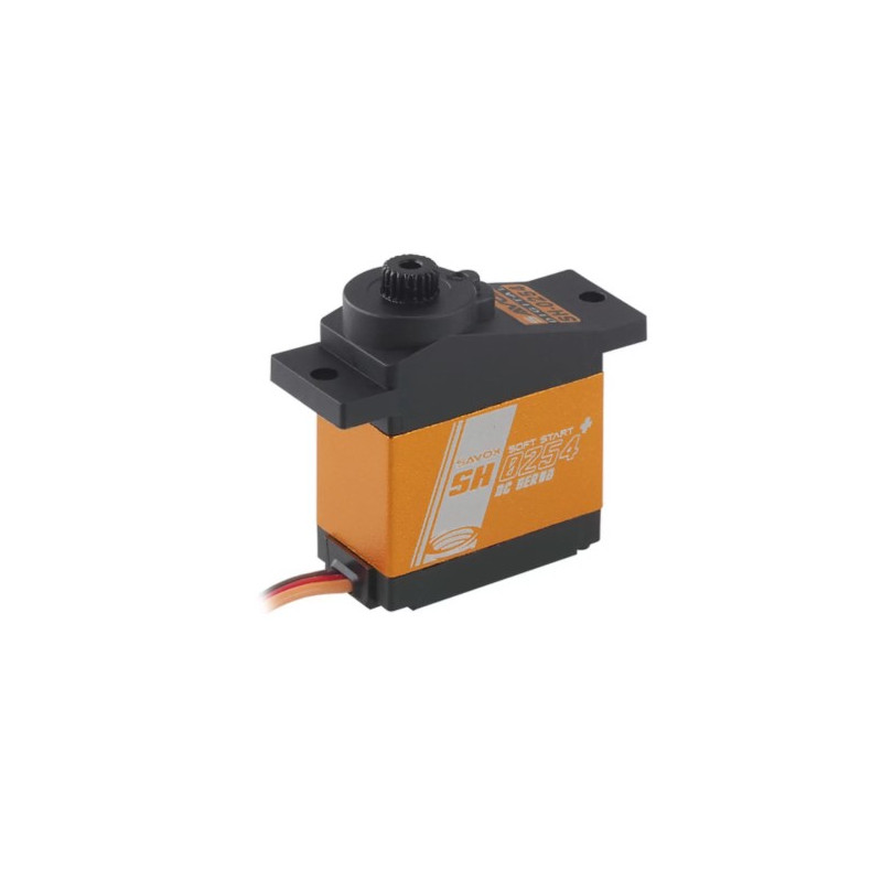 Savox Digital Micro Servo SH-0254+ (15.8g, 3.9kg, 0.13s) - FLASH RC