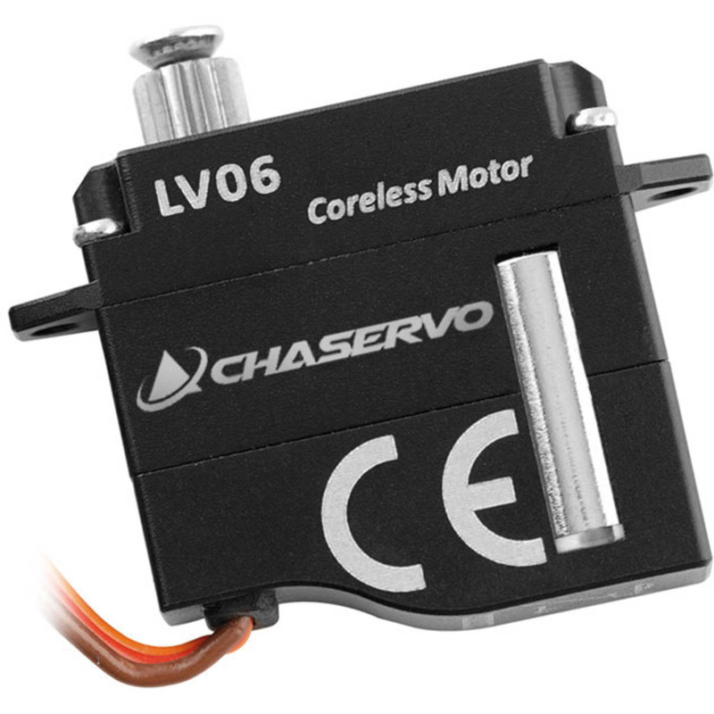 Servo numérique LV06 chaservo MICRO (6g, 1.7kg.cm, 0.055s) - FLASH RC