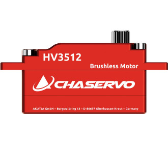 Servo numérique HV3512 chaservo Low Profile (50g, 40kg.cm, 0.11s) - FLASH RC