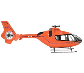 Rumpf, Zubehör Helikopter - EC145 T1 Weiß/Rot REGA KIT ARF Class 800 - FLASH RC 2
