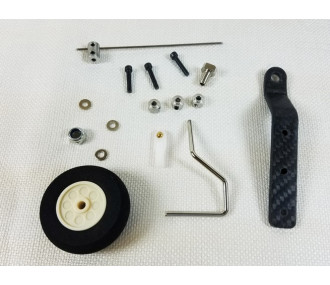 Roulette de queue Carbon 30-40cc - FLASH RC