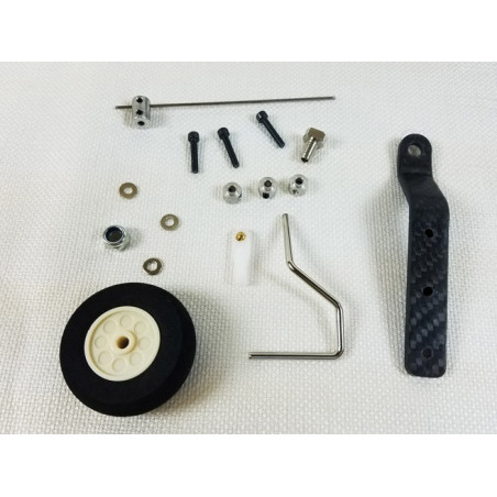 Carbon tail wheel 30-40cc - FLASH RC