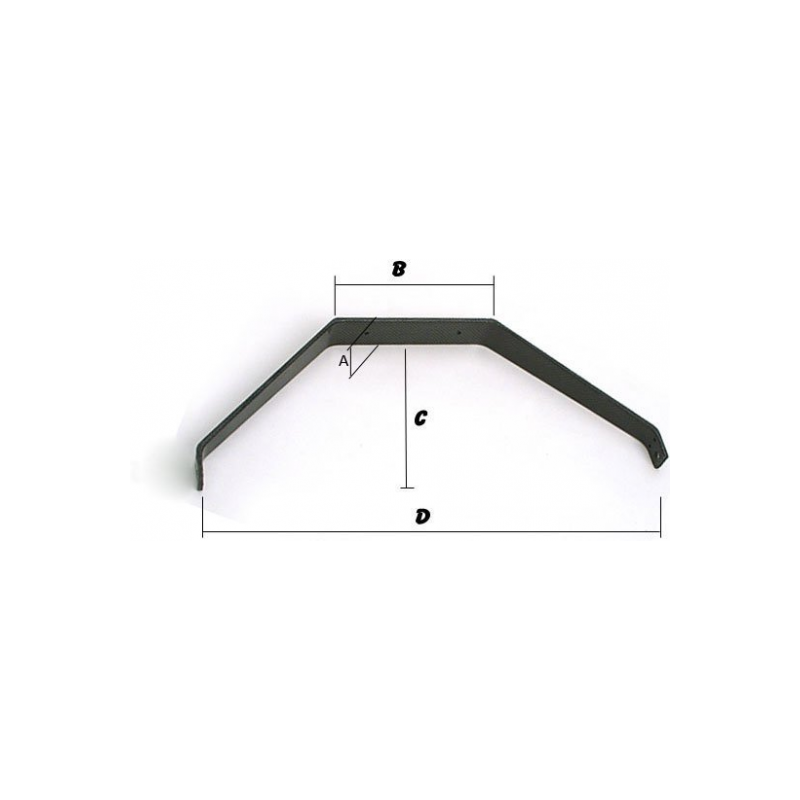 Train Carbone Type EDGE  Classe 50-70 - FLASH RC
