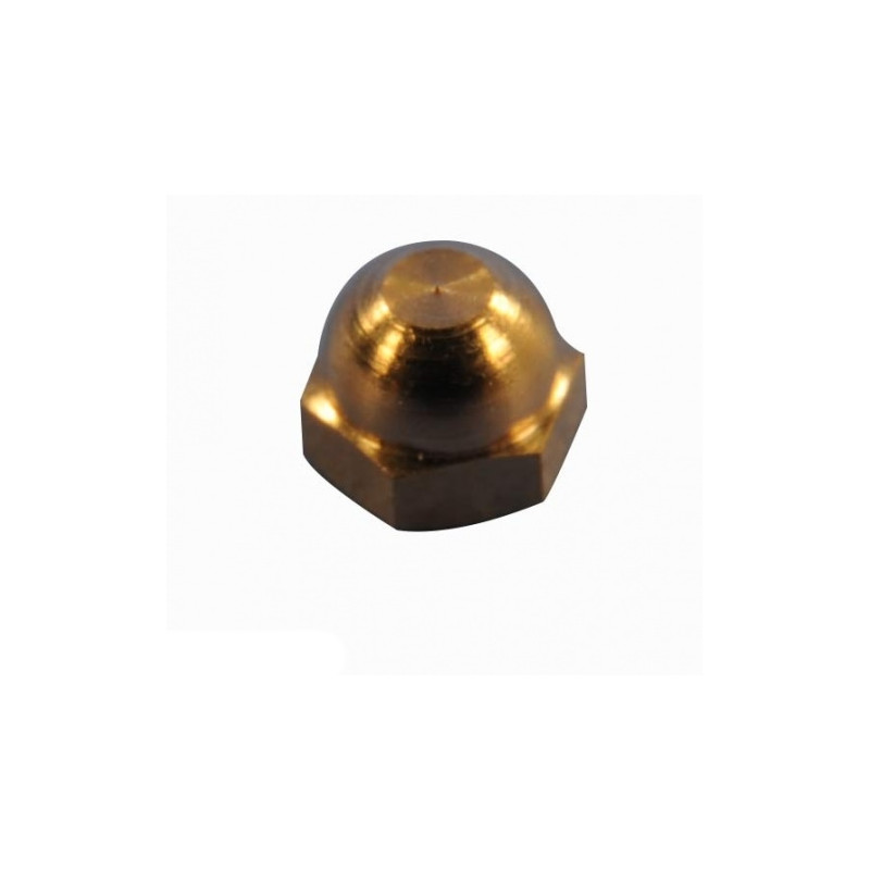 ECROU DOME LAITON M1,4 10pcs - FLASH RC