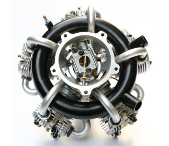 Motor de gasolina de 4 tiempos GF150 R5 150cc radial 5 cilindros - NGH 2