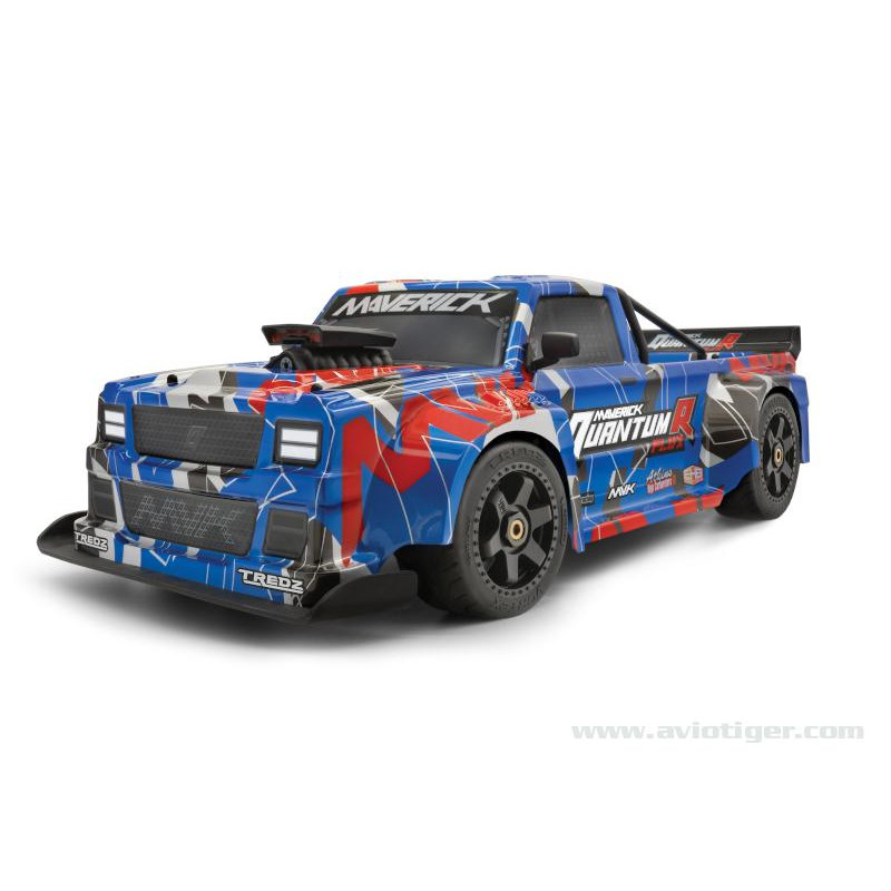 QUANTUM R FLUX 4S 4X4 BLEU ROUGE - FLASH RC