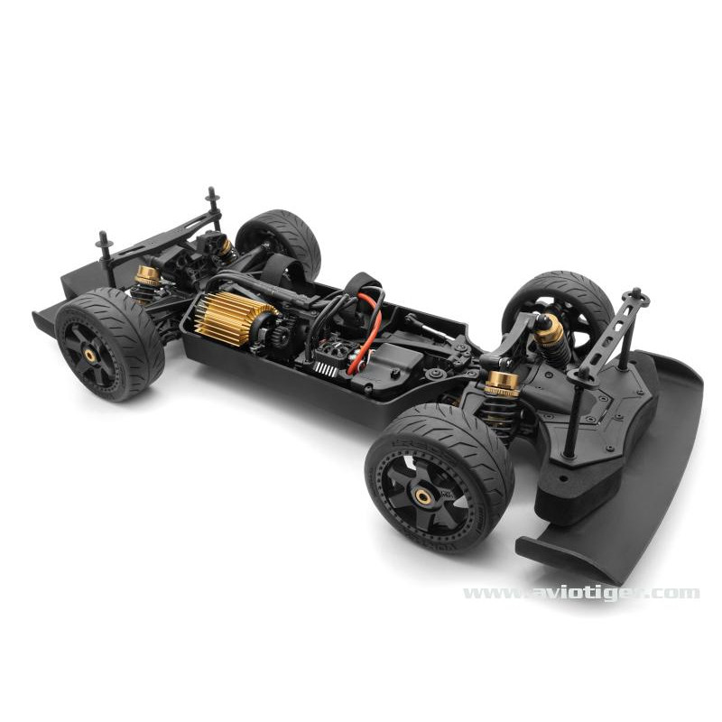 PKW-RC-drift - QUANTUM R FLUX 4S 4X4 BLAU ROT - FLASHRC