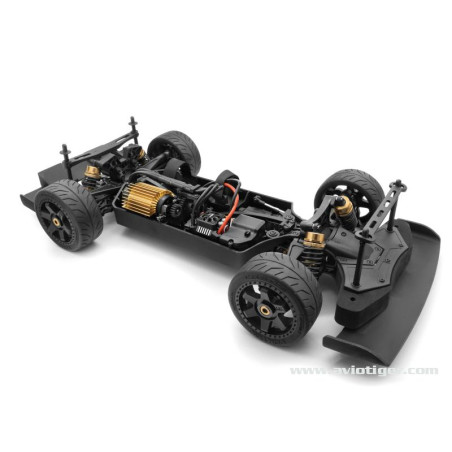 Car-RC-drift - QUANTUM R FLUX 4S 4X4 BLUE RED - FLASHRC