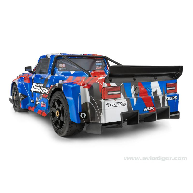 Auto-RC-drift - QUANTUM R FLUX 4S 4X4 BLU ROSSO - FLASHRC
