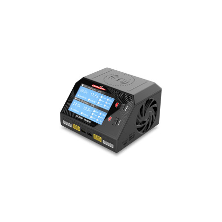 Caricabatterie - Caricatore UP6+ Duo 2X300W 12V/220V Ultra Power - FLASH RC