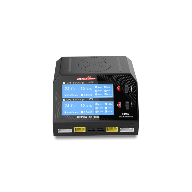 Chargeurs - Chargeur UP6+ Duo 2X300W 12V/220V Ultra Power - FLASH RC