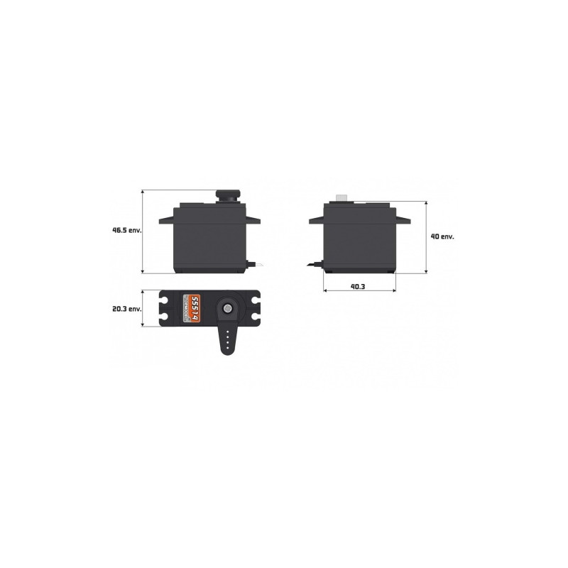 Servo Topmodel S5514 - FLASH RC