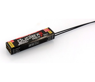 JETI - Récepteur REX 7 Slim ASSIST Duplex EX 2.4Ghz Jeti 7 Voies - FLASH RC