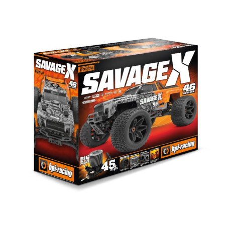 SAVAGE X 4.6 GT-6 RTR - FLASH RC